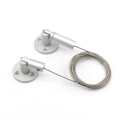 Aluminium Cable Hanging Display Systems 1.2mm Diameter Corrosion Resistant Customized