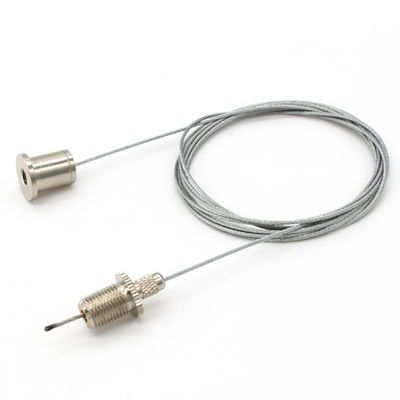 Aluminum Suspension Cable Hanging Kit Rust Resistant Long Lasting With Couplers