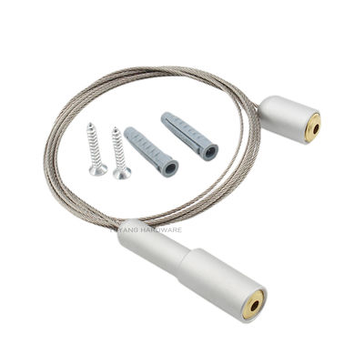 1.5mm Diameter Cable Sign Hanging Systems Galvanized For Home Decoration Or Commercial Display