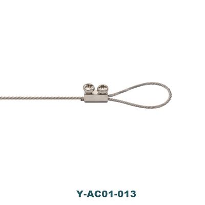 1.2mm Flexible Wire Rope Loop Customized Steel Cable With Loops Corrosion Resistance