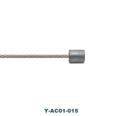 Stop End Wire Rope Assemblies Galvanized Customizable For Lighting And Hanging