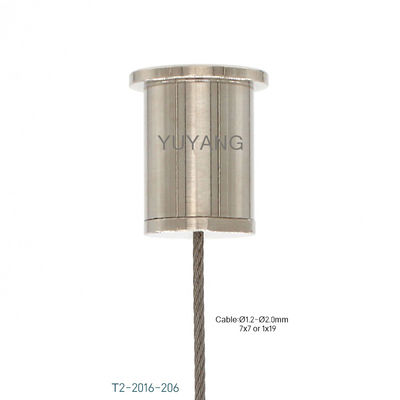 M6 Suspension Cable Gripper Steel Cable Gripper For Exhibitions And Industrial Fixtures
