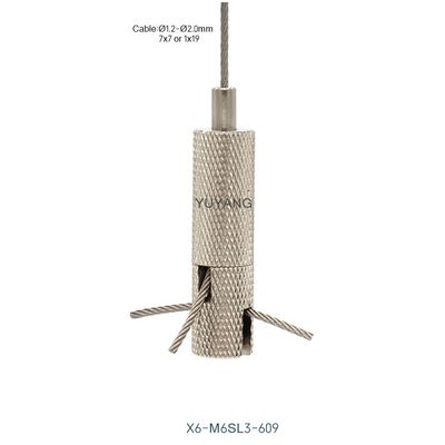 Cross Cable Looping Gripper For 2 Hanging Wire Mesh Pattern Process X6-609