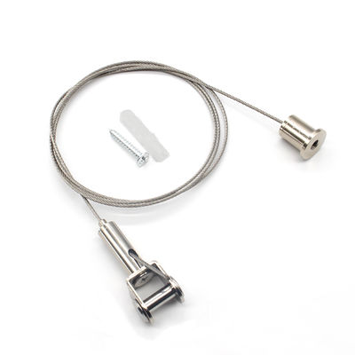 High Security Suspension Cable Hanging Kit Powerful For Sign Billboards