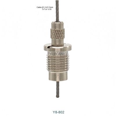 M10 Adjustable Cable Gripper Art Gallery Lighting Suspension Cable Gripper