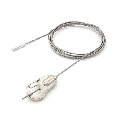 Nickel Plating Cable Suspension Kits Gallery Display Ceiling Wire Hanging Kit