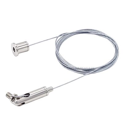 180 Degree Swinging Cable Gripper Hanging Kit with 1/4-20 Thread Spotlight LED Lights Ceiling Cable Suspension Kits