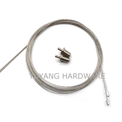 China  Manufacturer Hanging Cable Kit Led Light Hanging Kits Wire Rope Panel Suspension Kit