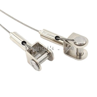 Factory-Priced Copper Wire Rope Sling Safety Cable Gripper Hanging Kit with Copper Wire Rope Clip for Cable Clips