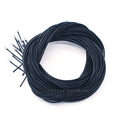 Customized Black Color Stainless Steel Wire Rope 304 Wire Rope 7*7 1mm/1.2mm/1.5mm/2mm /3mm  or More Diameter Wire Rope