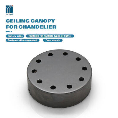 Wholesale Metal Multi Hole Ceiling Canopy for Chandelier Custom Lighting Ceiling Mount Plate