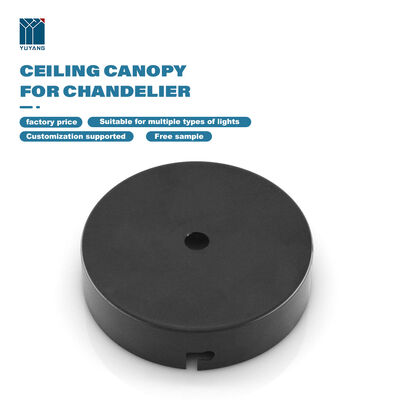 Pendant Light Black Lighting Ceiling Canopy Modern Black Ceiling Mount Chandelier Hardware