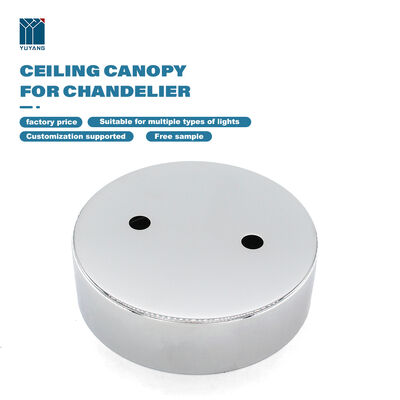 Factory Direct Metal Ceiling Canopy for Chandeliers Light Custom Hole Sizes Ceiling Mount Plate