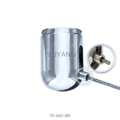 Steel Cross Cable Gripper 90 Degree Wire Rope Intersection Clamp for Suspension Grid Lighting Track System Installation