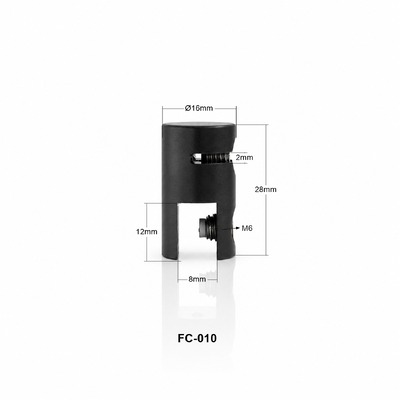Single Sided Clamp for Glass Shelves Multi Position Support Bracket Brass Aluminum Adjustable Shelf Clip Hardware