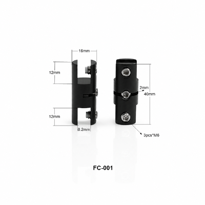 Panel Adjoiner Set Multi Panel Joining Hardware Heavy weight Cable Display Connector Double sided side clamp for Retail Exhibition Sign and Gallery Displays