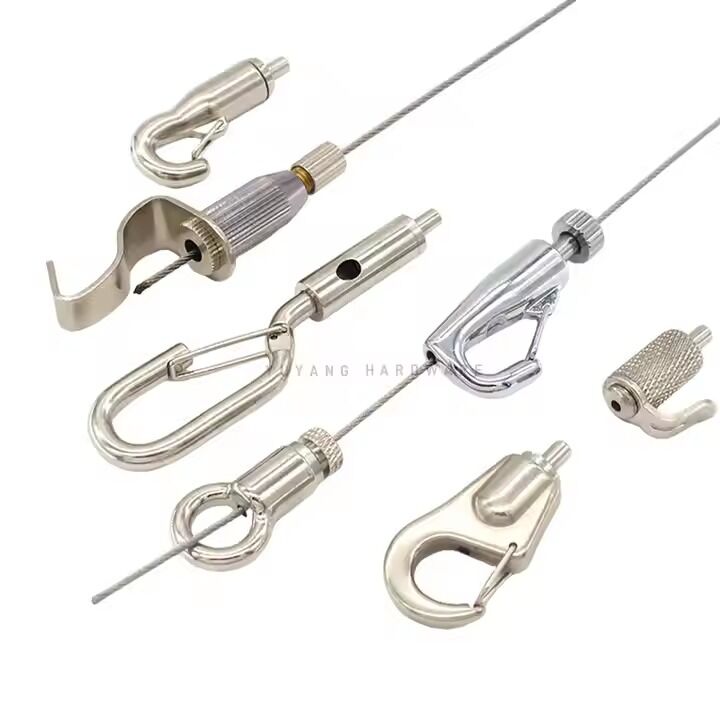 Hanging Cable Ruler Custom Steel Cable Hanger Kit for Lighting & Displays