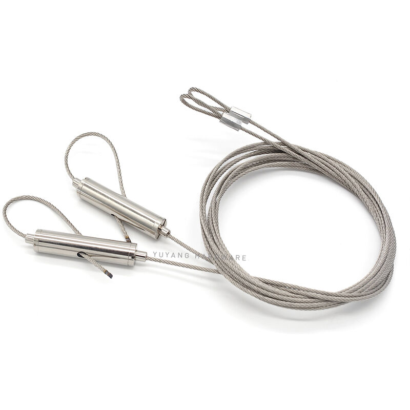 Stainless Steel Cable Lock Hanging Kit with Adjuster