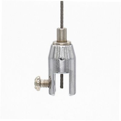customized Adjustable Bottom Exit Grippers Steel Rope Aircraft Cable Grippers