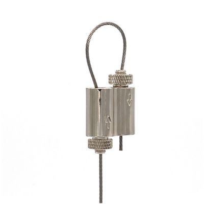 Adjustable Looping Gripper Linear Hanging Kit 1.5-2.5mm Wire Rope for Track Light High Bay Suspension
