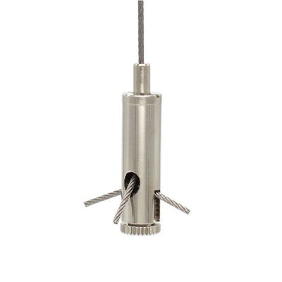Customized Brass Cable Gripper Lighting Space Saving Easy Maintenance With Removable Cable Retention