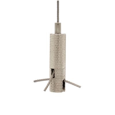 Customized Brass Cable Gripper Lighting Space Saving Easy Maintenance With Removable Cable Retention