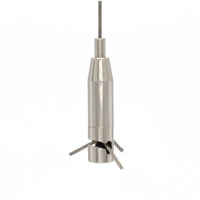Customized Brass Cable Gripper Lighting Space Saving Easy Maintenance With Removable Cable Retention