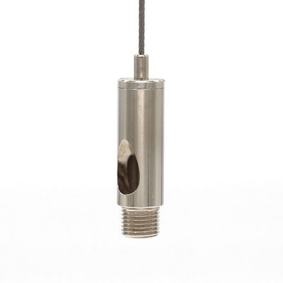 Brass Side Exit Suspension Cable Gripper M10 Thread 1.5mm Wire Rope for LED Pendant Light Ceiling Hanging