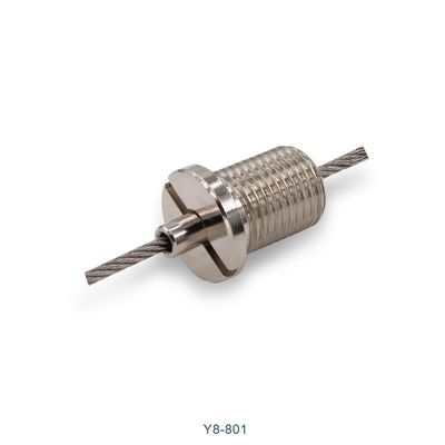 Ajustable Length Suspension Cable Gripper Space Saving Bottom Exit Grippers Y8-801 For Hanging System