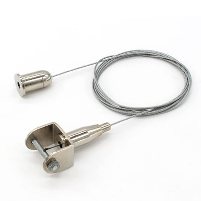 Stainless Steel Cable Sign Hanging Systems Customized Weather Proof For Indoor Or Outdoor