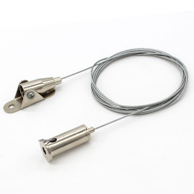 Stainless Steel Cable Sign Hanging Systems Customized Weather Proof For Indoor Or Outdoor