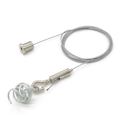 Customizable Looping Gripper Wire Rope Hanging Kit For LED Panel Lights