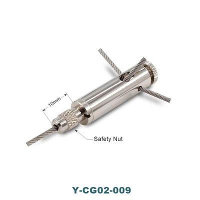 Y Shaped Griplock Cable Gripper Vibration Resistant High Security M5 Thread