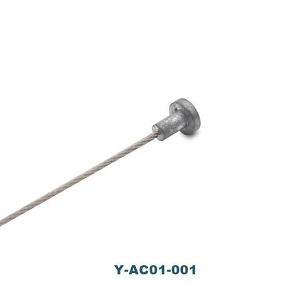 Die Cast Stainless Steel Cable Assemblies With T End Heat Resistance