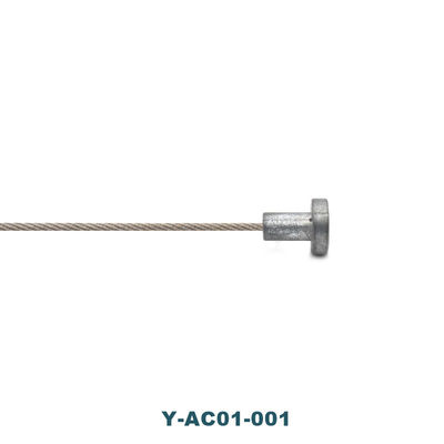 Die Cast Stainless Steel Cable Assemblies With T End Heat Resistance