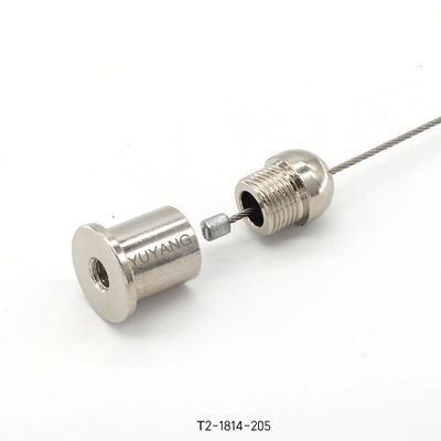 M6 Rounded Bottom Cable Ceiling Mount Fixed Rust Resistance Long Lasting