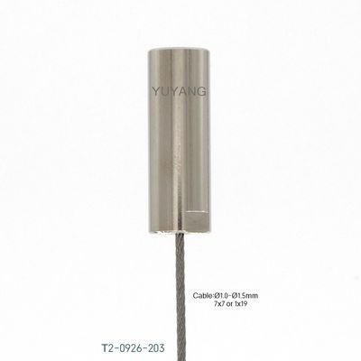 1/4-20 Thread Cable Gripper Ceiling Mount Multifunctional 180kg Load Capacity For Hanging Lights