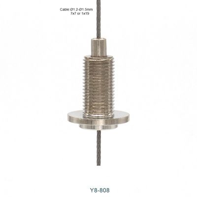 M10 Brass Cable Locking Gripper UV Resistance High Strength For Hanging Lights