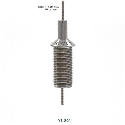 M12 Metal Hanging Wire System 15mm Diameter Corrosion Proof For 2mm Hanging Wire