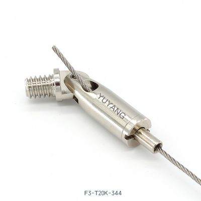 1 / 4-20 Thread Steel Wire Gripper 180 Degree Movable Jointed Grippers Swingable