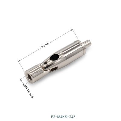 M4 Internal Thread Wire Cable Gripper 180 Degree Movable Joint Gripper F3-343