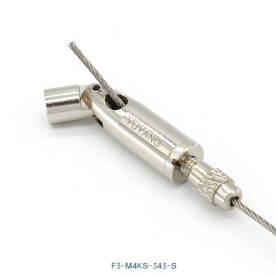M4 Internal Thread Wire Rope Gripper 180 Degree For Spotlights F3-M4KS-343-S