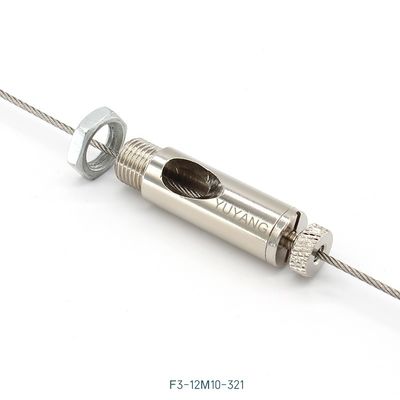 M10 Thread Pendant Light Cable Gripper 12*40mm Mesh Nut F3-1/8-IP-321 High Stability