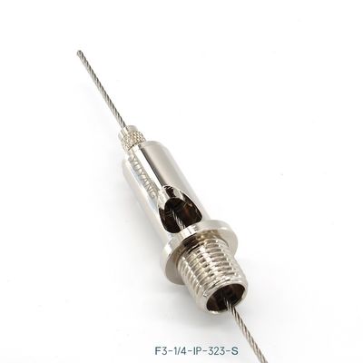 F3-323-S Mesh Nut Adjustable Cable Gripper Bottom Exit Power Feed Grippers 13mm*47mm