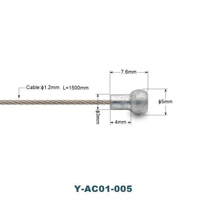 1.2 Mm Galvanized Wire Rope Sling With 3mm Stop End Wire Rope Assembly