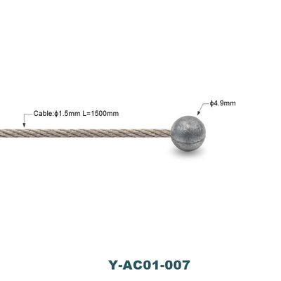 Customization Steel Wire Sling With Ball End Abrasion Resistance High Strength
