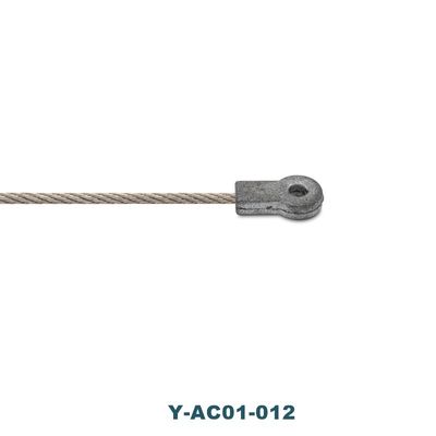 1.0 Mm Galvanized Lifting Rope Sling Eye End Terminal Safety Smooth Operation