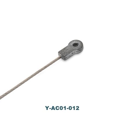 1.0 Mm Galvanized Lifting Rope Sling Eye End Terminal Safety Smooth Operation