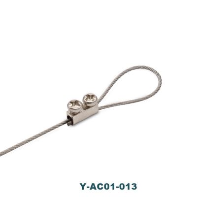 1.2mm Flexible Wire Rope Loop Customized Steel Cable With Loops Corrosion Resistance