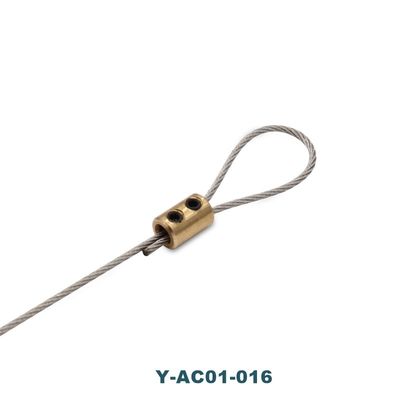 1.2mm Diameter Wire Rope Sling Hole Screw Clamp Loop End Wire Lifting Slings